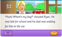 Verb, adjective, noun game